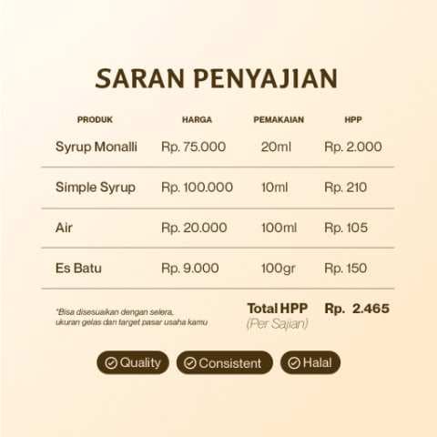 Monalli Syrup - 750 mL Butterscotch - slide 2